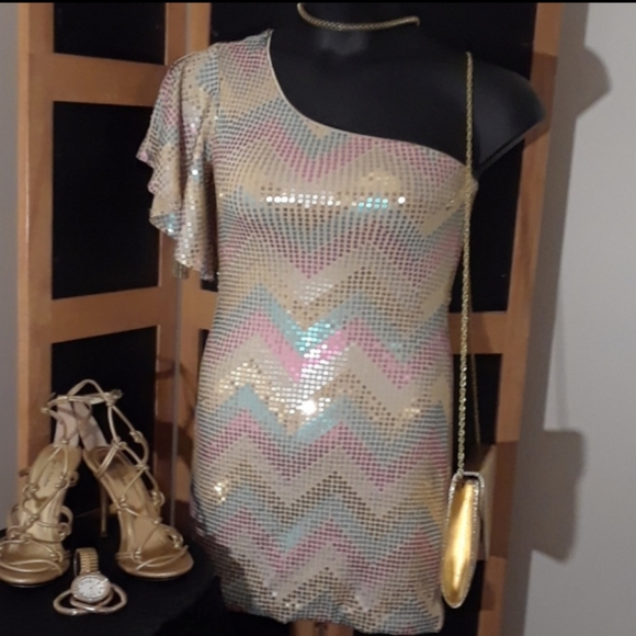 As U Wish Dresses & Skirts - TAKE 1/2 OFF "AS U WISH" Sequin Bodycon Dress